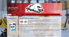 Desktop Screenshot of lesaiglons.org